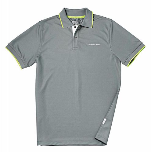 Porsche design driver's selection - new men's golf polo shirt grey