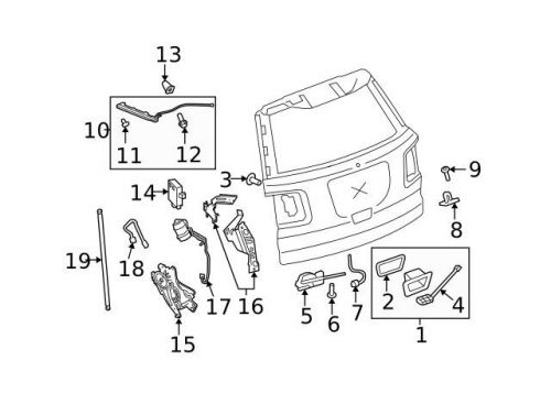 Genuine 2007-2016 gm position sensor nut 11609302