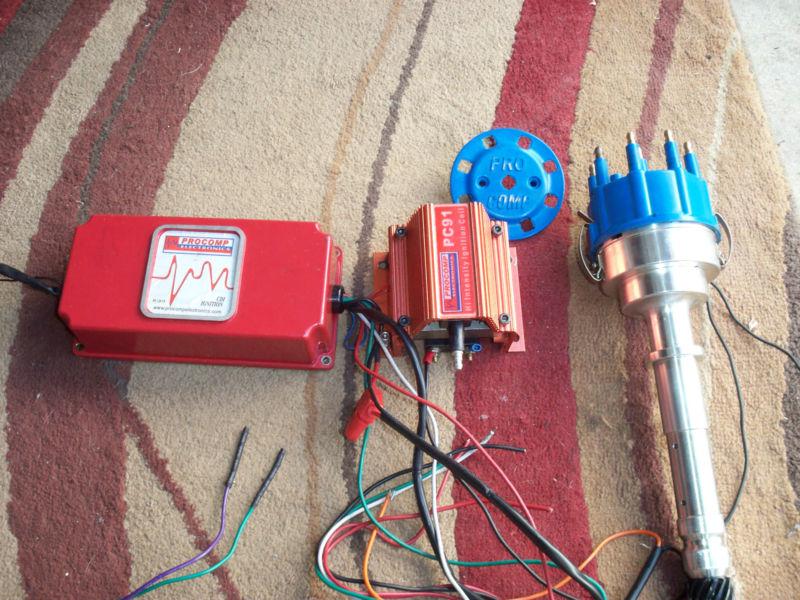 Find SBC BBC CHEVY BILLET IGNITION BOX DISTRIBUTOR AND COIL COMPLETE