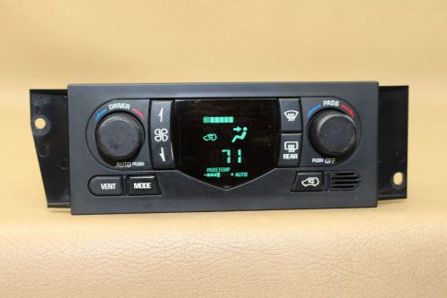02-07 *reman* buick rendezvous temperature climate control heater ac 10322839