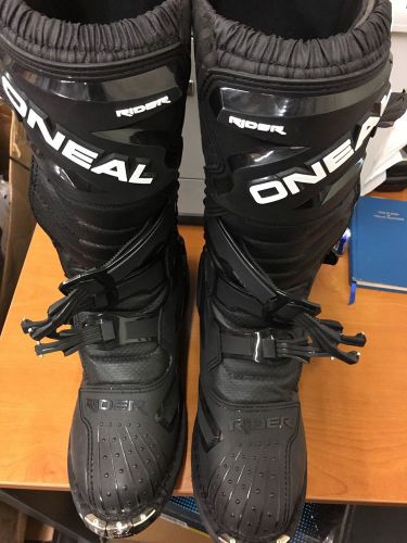 Used oneal rider mx boots size 14