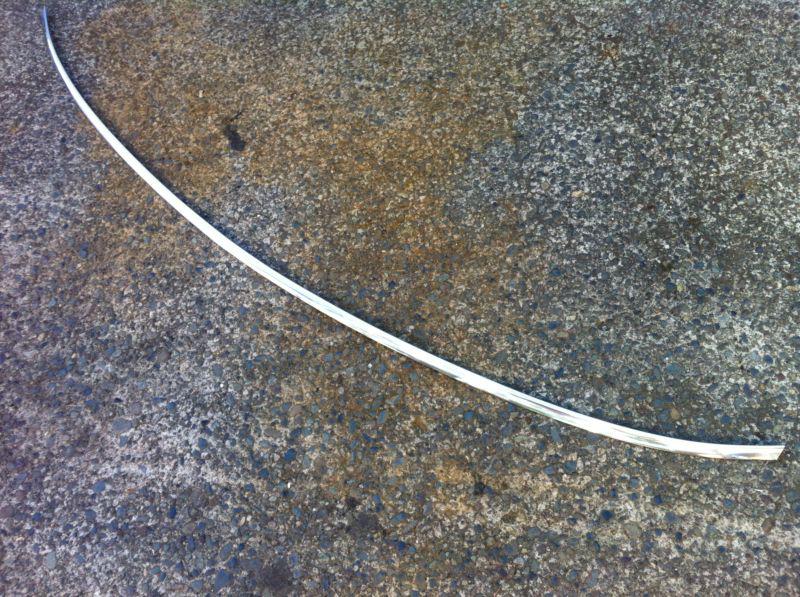 1969 69 buick wildcat rear hood edge trim piece used gm