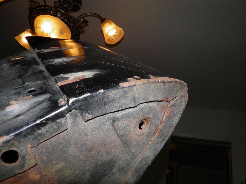 1964 PONTIAC BONNEVILLE CATALINA GP PROBOSCIS SPLIT GRILLE NOSE HOOD LATCH TOWER, US $175.00, image 10