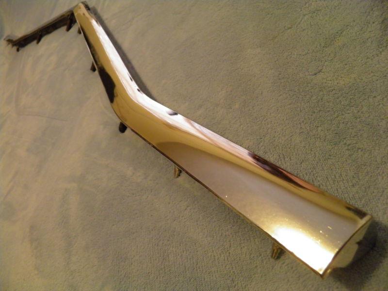 1964 buick wildcat lesabre invicta electra hood edge lip chrome molding trim a-1