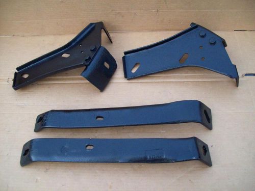 1966 chrysler newport new yorker 300 front bumper bracket set