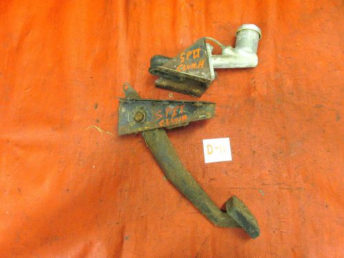 Triumph spitfire 1500, spitfire mk iv, original clutch pedal assembly &amp; cylinder