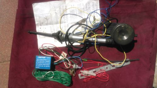 12v electric power antenna am fm radio mast