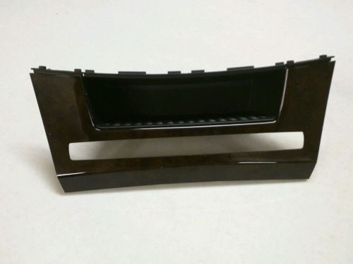 Bmw e60 center console storage tray trim panel 7064136