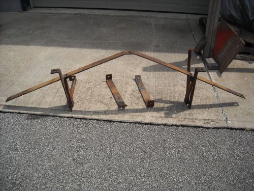 1953 lincoln front bumper bracket set