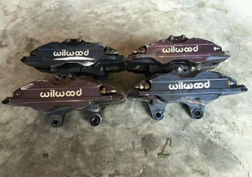 Wilwood superlite billet alum calipers dirt late model imca race car