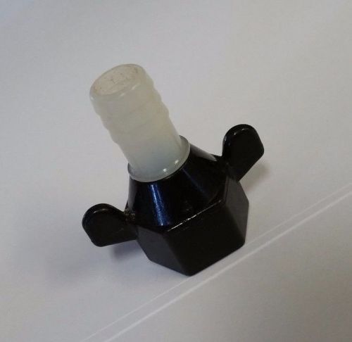 1/2" barb hose fitting, shurflo 244-3926, 1/2" straight wingnut swivel