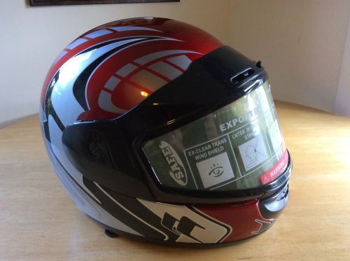 New typhoon na - snowmobile helmet small 55-56 nice helmet