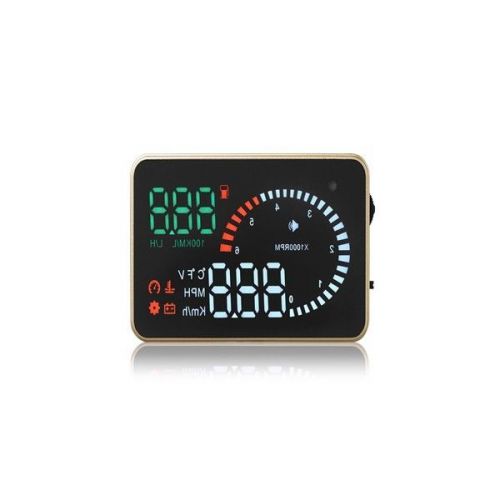 12v 3 inch x6 car obd hud projector head up display car alarm system detector