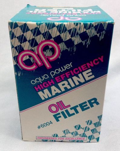 New aqua power marine oil filter 6004 free shipping
