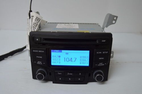 13 14 hyundai sonata am/fm radio cd mp3 player 96180-3q700 tested  s44#003