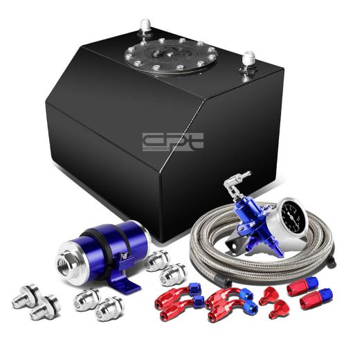 Find 4 GALLON LIGHTWEIGHT COATED GAS TANK+CAP+LINE+PRESSURE REGULATOR