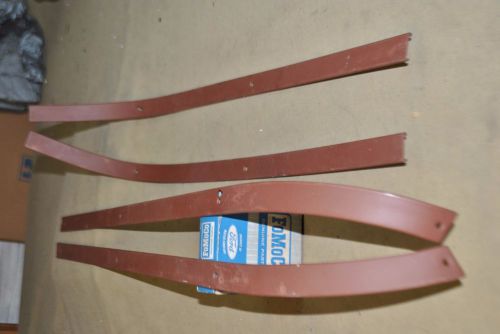 65 66 mustang  fastback inner rear belt trim set original ford 4  piece set