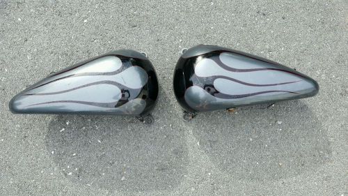 Harley davidson softail gas tanks 5 gal.