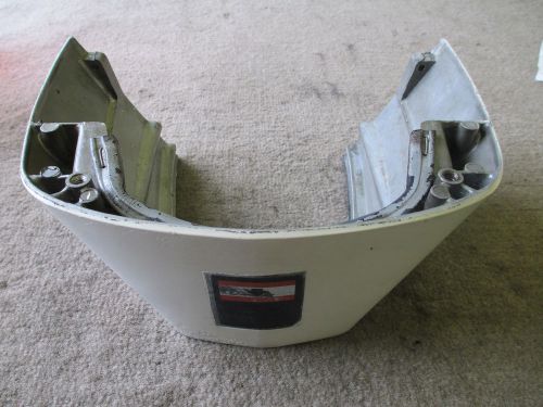 1976 johnson evinrude 200hp exhaust housing front cover p/n 320640