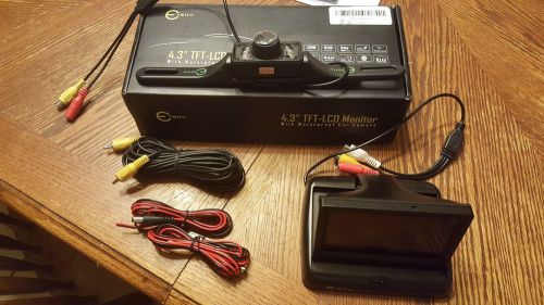 E-sky 4.3&#034; tft-lcd monitor with waterproof car camera