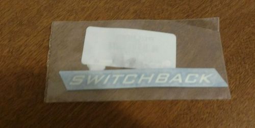 7181775 oem polaris decal-hood "switchback"