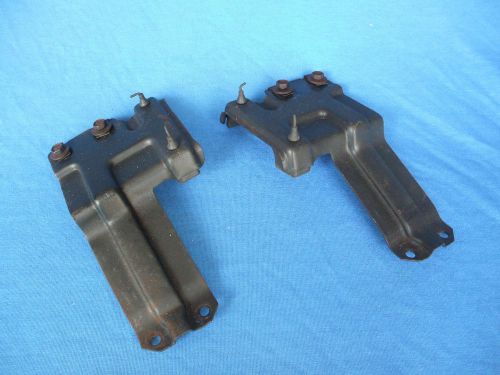 2 oem cadillac eldorado convertible radiator bracket support upper 1974-1976