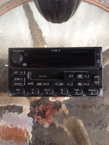 2000 ford ranger radio cd casset player