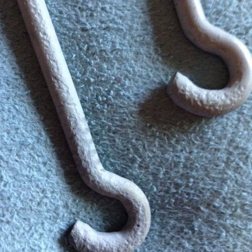 International hood latch lock rods release rods