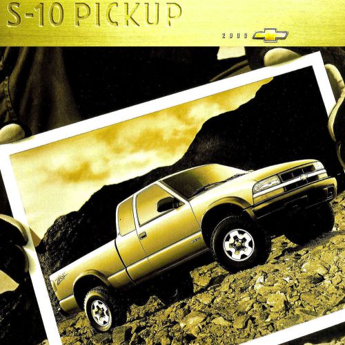 2000 chevy s-10 pickup truck brochure -s10 ls-s10 extreme-s10 pickup zr2-4x4-s10
