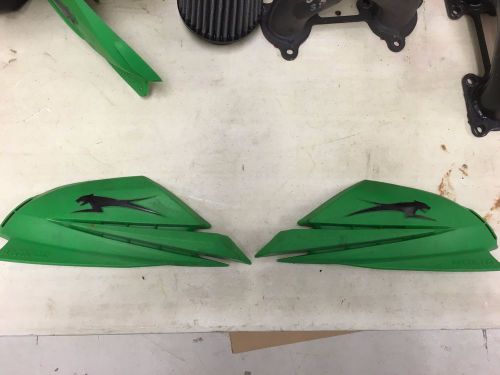 Arctic cat handguards green