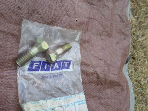 Fiat 124 spider new factory steel wheel bolts 4136465
