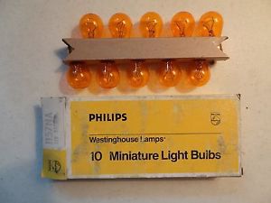 Philips miniature light bulbs pack of 10 number 1157na  12v  32/3cp