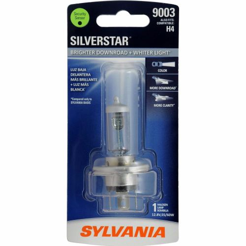 Sylvania 9003 (also fits h4) silverstar high performance halogen headlight bulb