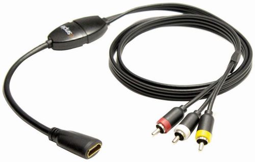 Pac ishd01 hdmi to composite video/audio adaptor cable