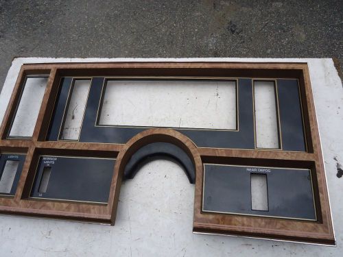 1984-1987 regal t type grand national cluster face plate trim