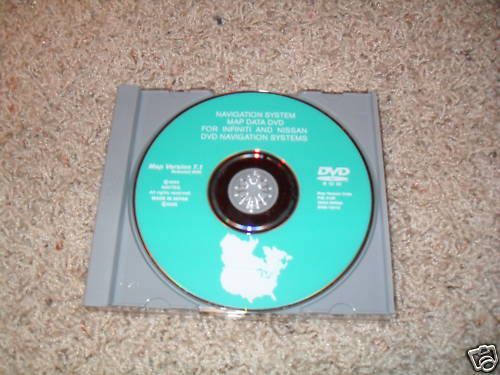 2008 infiniti fx35 fx45 navigation disc cd dvd disk 7.1 map navagation gps