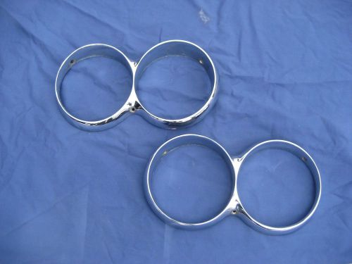 Thunderbird 1964 1965 chrome headlight trim