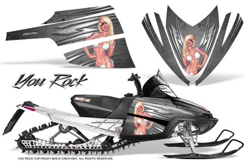 Arctic cat m crossfire snowmobile sled graphics kit wrap creatorx yrs
