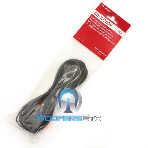 Pioneer cd-iu200v usb ipod cable for avh-p4300dvd avh-p4200dvd avh-p4100dvd new