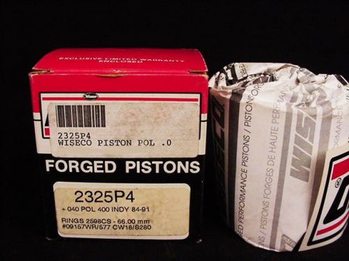Wiseco 2325p4 piston + rings 2598cs polaris 1984 - 1991 400 indy snowmobile new