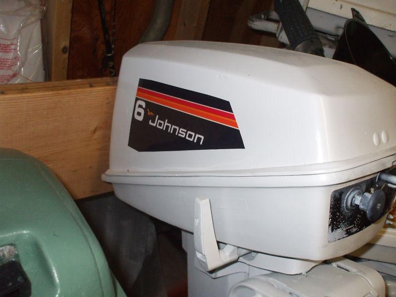 johnson 6 hp long shaft 1984 motor evinrude runs excellent, US $625.00, image 3