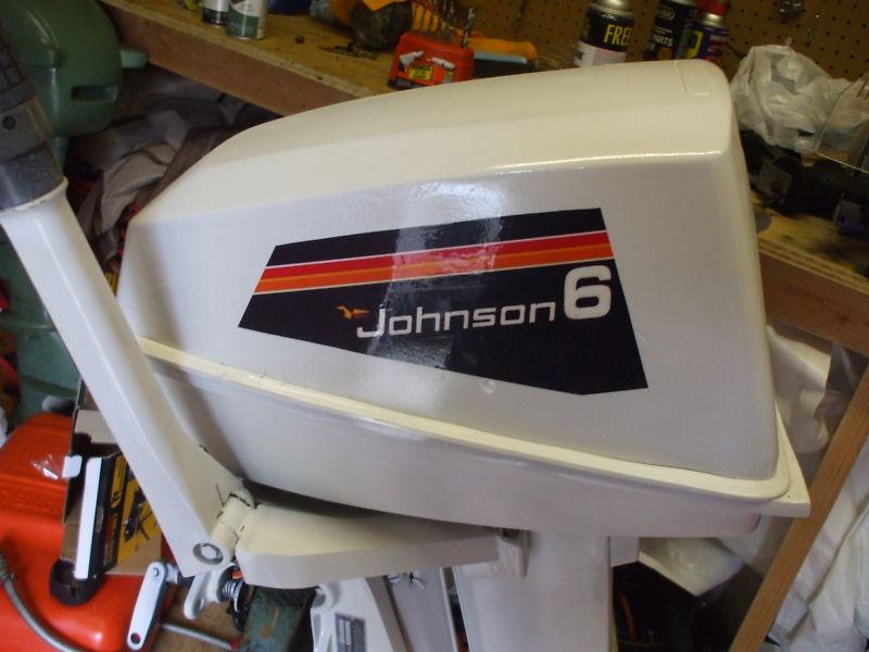 johnson 6 hp long shaft 1984 motor evinrude runs excellent, US $625.00, image 6