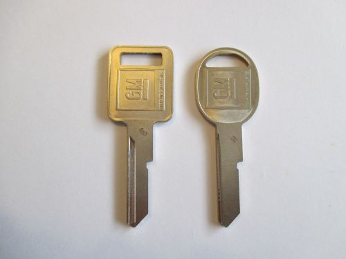 Gm key blanks 69 73 77 81 chev impala camaro nova chevelle corvette firebird