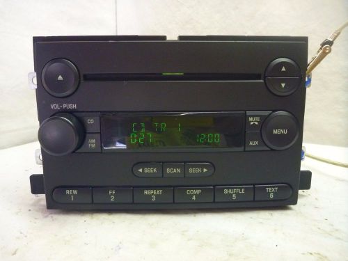 05 06 ford five hundred factory radio cd player 6f9t-18c869-bb s1010
