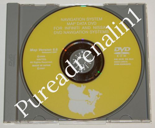 2005 nissan pathfinder 2006 xtrail se le navigation map data disc cd dvd 6.6