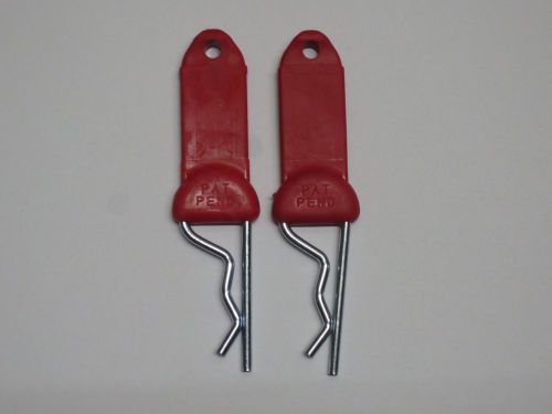 New snow plow cotter pin 8mm (set of 2) atv / utv