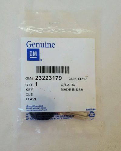 Gm 23223179 key blank