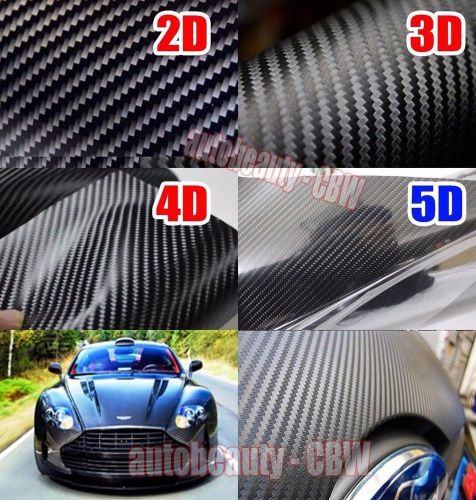 Entire car wrap - car glossy 3d 4d 5d carbon fiber sheet wrap vinyl sticker film