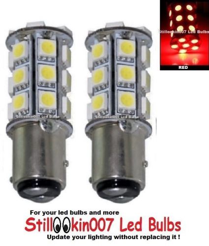 2 x snowmobile 27 led red 1157, 2057, 2357, 1016, 7528