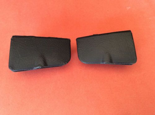 1963-64 ford falcon pair of black ashtrays for rear armrests